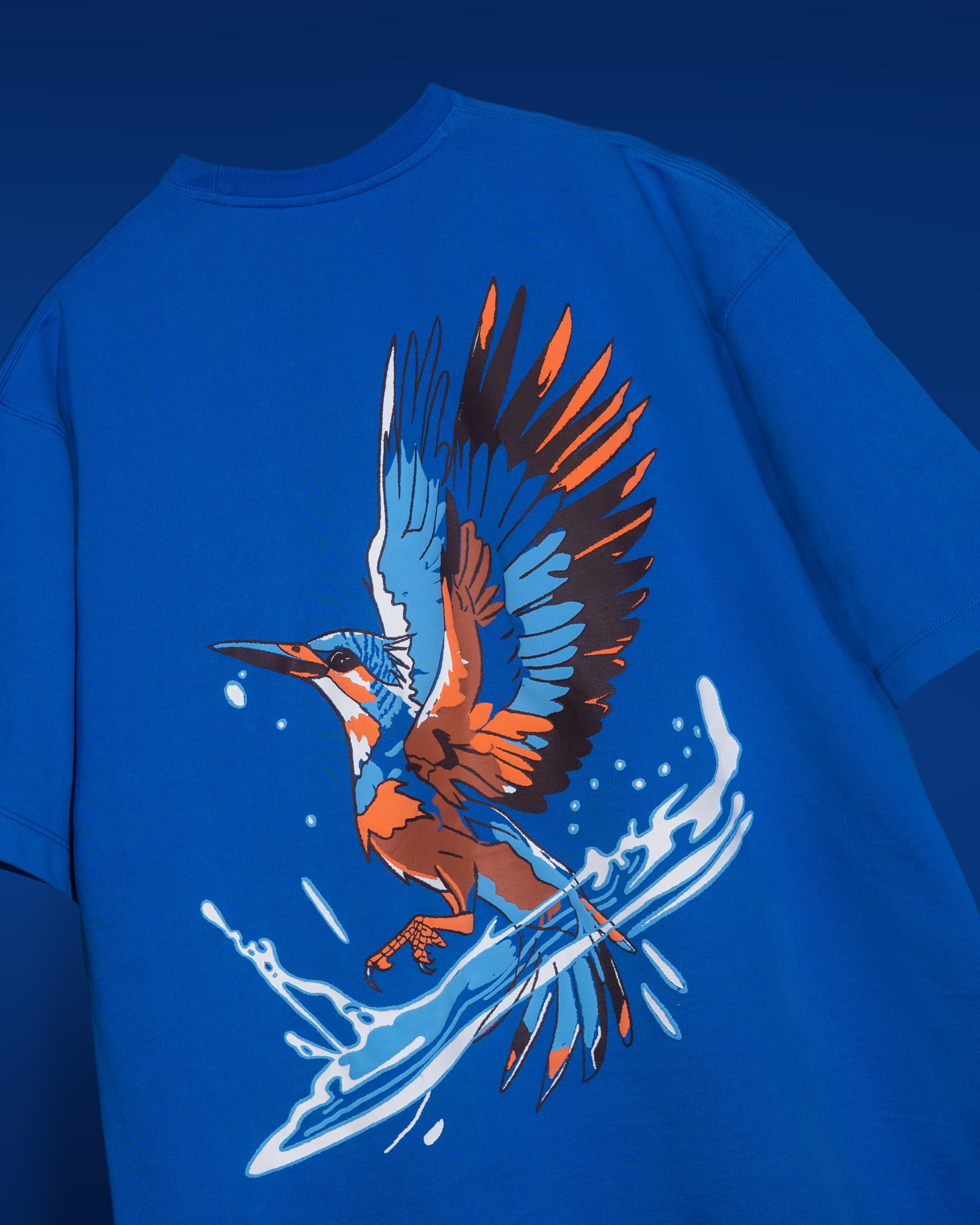 Kingfisher Halo - 100% Organic Cotton T-Shirt